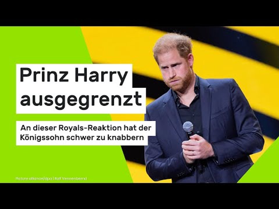 Prinz Harry ausgegrenzt: An dieser Royals-Reaktion hat der Königssohn schwer zu knabbern