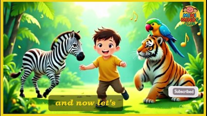 Johny Johny Yes Papa With JUNGLE Animals | Animal Song | Nursery Rhymes & Kids Songs