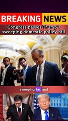 Congress Approves Trump’s Sweeping Policy Bill—Tax Cuts, Border Security, Medicaid Work Rules & More Sparks Debate Nationwide 🔥 #TrumpPolicy #CongressBill #TaxCuts2025 #MedicaidChanges #ImmigrationNews #TrumpAgenda #PoliticalNews #USLegislation