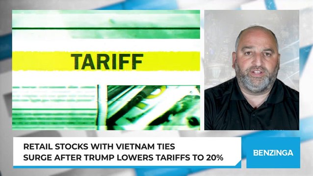 Retail Stocks With Vietnam Ties Surge After Trump Lowers Tariffs To 20%