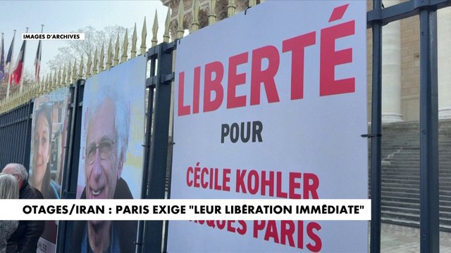 Otages français détenus en Iran : Paris exige «leur libération immédiate»