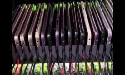 polícia descobre fazenda de celulares; aparelhos eram utilizados para falso engajamento nas redes