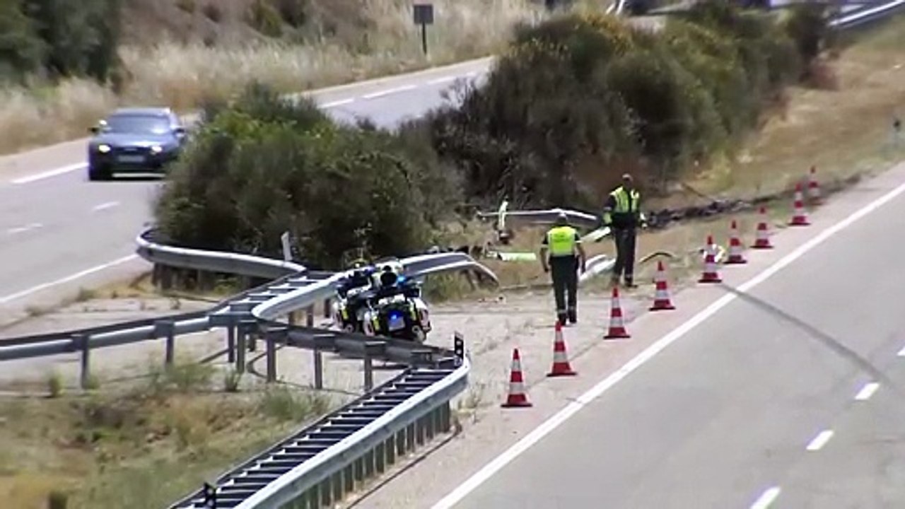Lieu de l'accident mortel de Diogo Jota en Espagne
