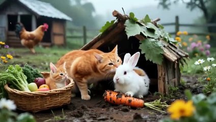 cat and rabit story