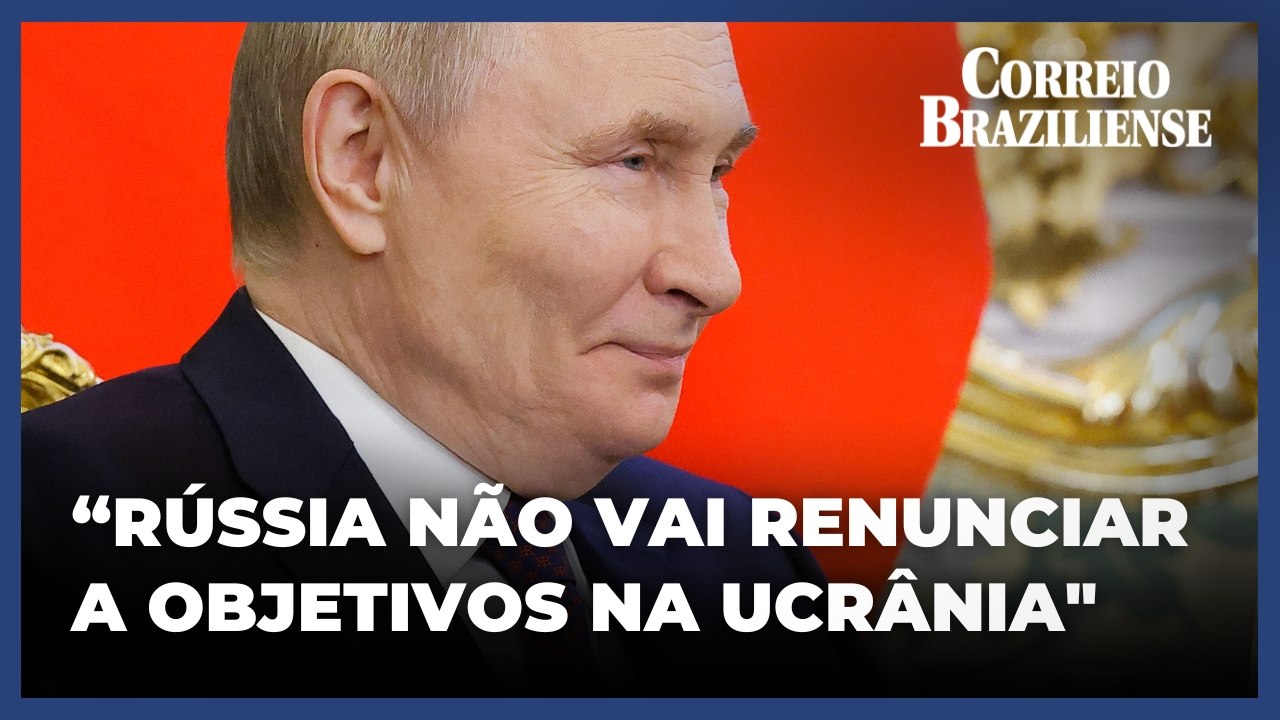 Putin diz a Trump que Rússia "não vai renunciar a seus objetivos na Ucrânia"