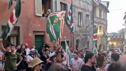 Palio, il trionfo dell'’Oca: a Siena esplode la festa