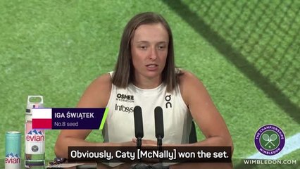 'I lost my intensity' - Swiatek bounces back from first set scare