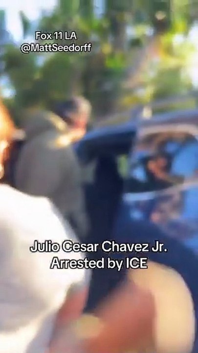 Julio César Chávez Jr. es detenido por ICE