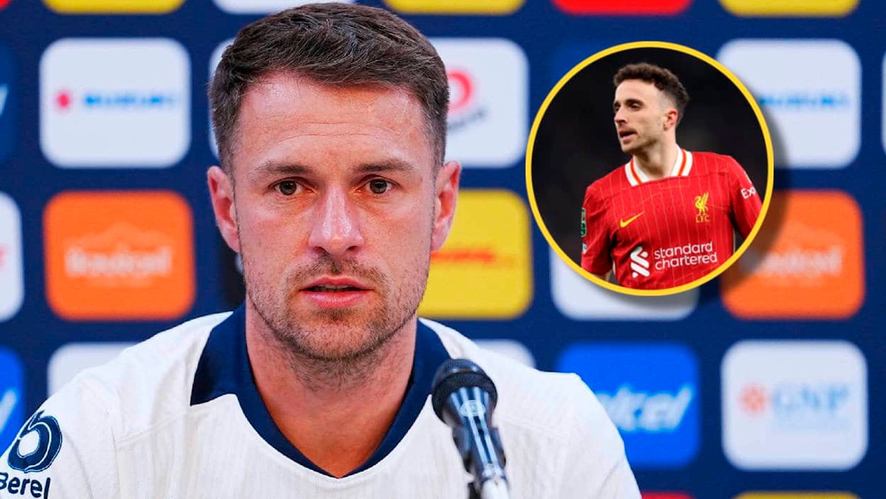 Aaron Ramsey manda sus condolencias tras la muerte de Diogo Jota en su presentación con Pumas