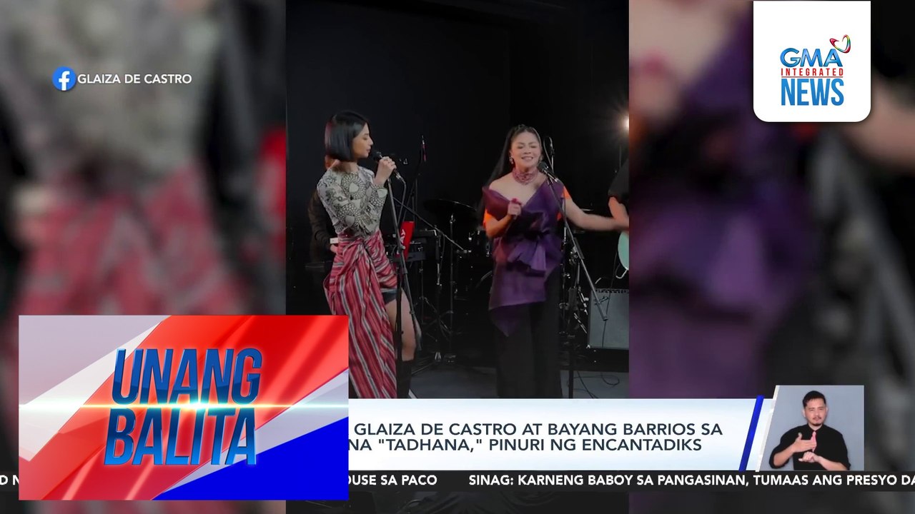 Music collab nina Glaiza de Castro at Bayang Barrios sa Enca theme song na "Tadhana," pinuri ng Encantadiks | Unang Balita