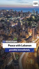 Former Israeli official: Peace with Lebanon possible immediately