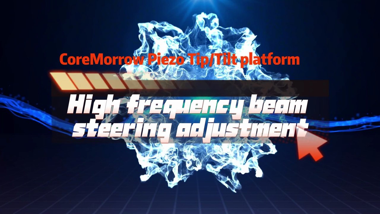 High frequency beam steering adjustment——Coremorrow Piezo Tip/Tilt platform