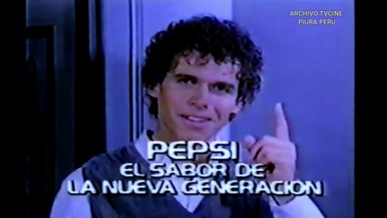 Comercial de Pepsi ( El Sabor de la Nueva Generación ) 1986