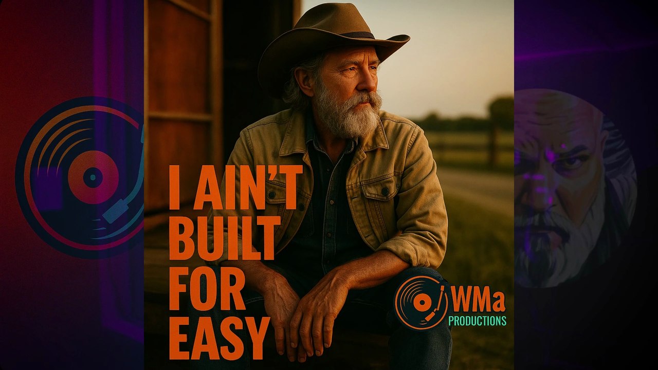 I Ain't Built For Easy - Official Music Video | Gritty Country Rock Anthem