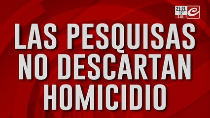 Las pericias no descartan homicidio