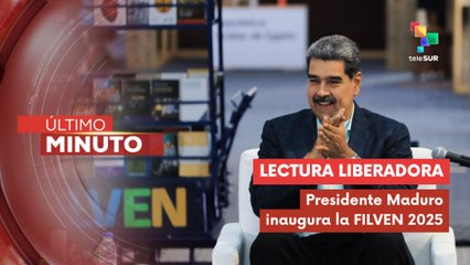 FILVEN 2025: presidente Maduro llama a la lectura para la liberación