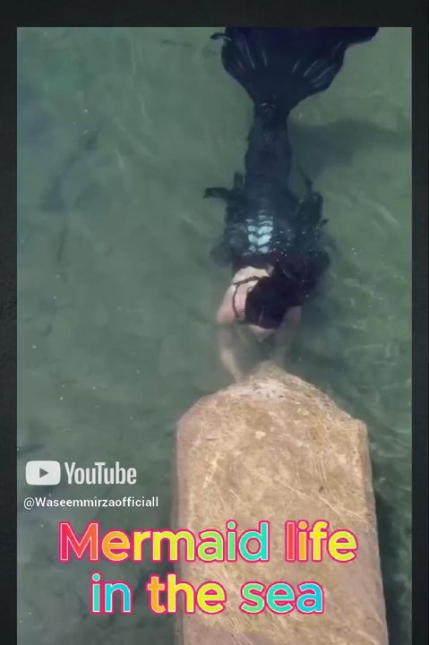 Life in the water 💧Beautiful Mermaid🧜‍♀️🧜‍♀️