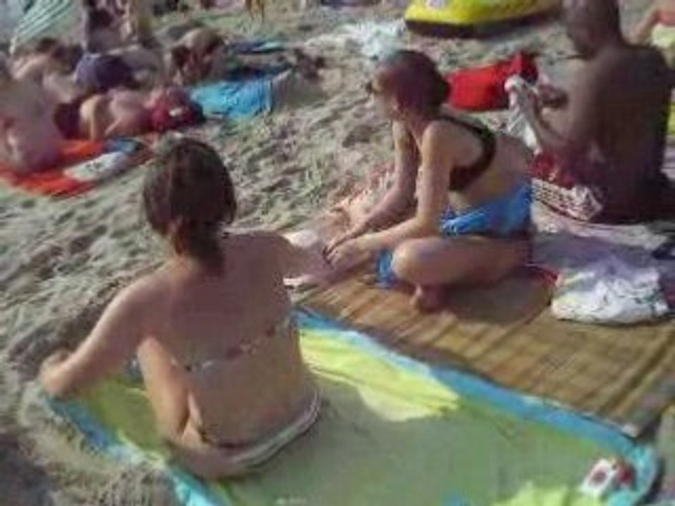 Les Ampoules sur la plage