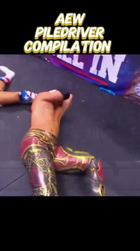 AEW Piledriver Compilation #wwe #aew #prowrestling #fyp