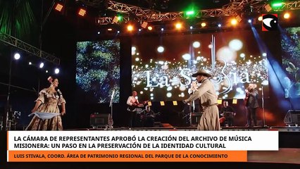 La Cámara de Representantes aprobó la creación del Archivo de Música Misionera: un paso en la preservación de la identidad cultural