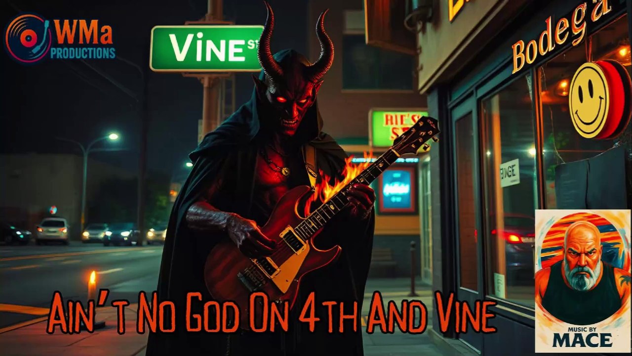 Ain't No God on 4th and Vine: Raw Acoustic Ballad of Urban Despair & Resilience