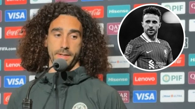 Marc Cucurella manda sus condolencias desde el Mundial de Clubes a la familia de Diogo Jota