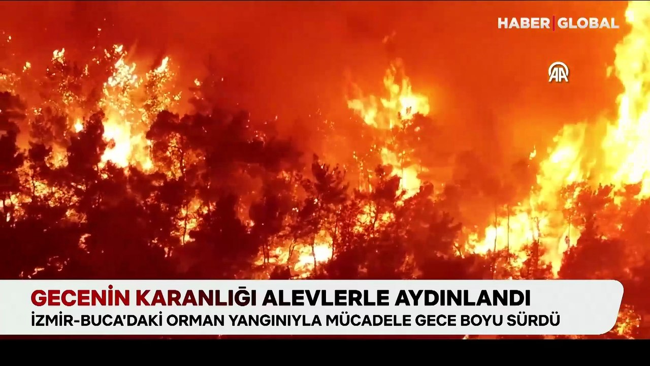 İzmir'deki orman yangınlarında son durum! Çeşme, Buca, Ödemiş'te alevlerle mücadele sürüyor