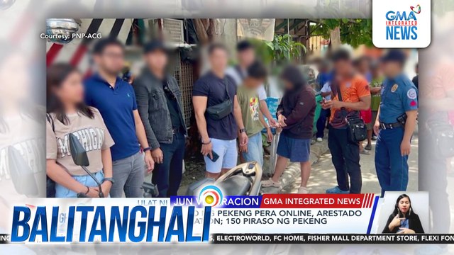 2 nagbebenta umano ng pekeng pera online, arestado sa entrapment operation; 150 piraso ng pekeng P1,000 bill, nasabat | Balitanghali