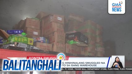 Mahigit P10-M halaga ng hinihinalang smuggled na karnet at sibuyas, nabisto sa isang warehouse | Balitanghali