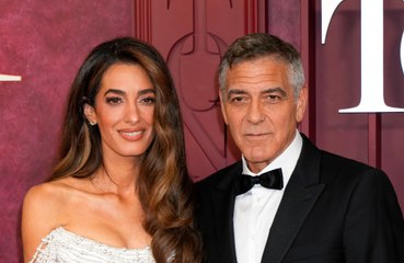 Amal Clooney has praised her husband George Clooney for being 'so supportive'