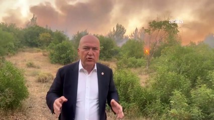 Murat Bakan yangının ortasında isyan etti! "Daha çok uçak..."