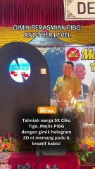 Perasmian PIBG guna hologram 3D