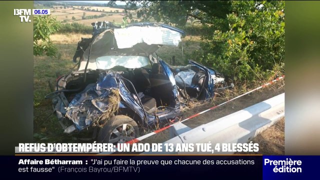 Saône-et-Loire: ce que l'on sait de la mort d'un adolescent de 13 ans dans une voiture suivie par la police