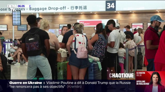 Grève des contrôleurs aériens: la colère des passagers de l'aéroport d'Orly après l'annulation de leurs vols