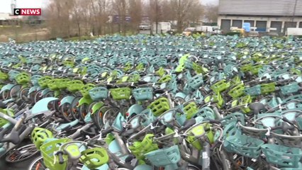 Les vols de Vélibs à Paris