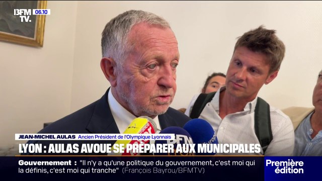 Municipales à Lyon: On se prépare à pourvoir y aller dans les meilleures conditions possibles , indique Jean-Michel Aulas