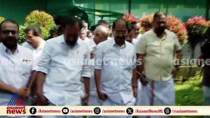 കോട്ടയം മെഡിക്കൽ കോളേജ് സന്ദർശിച്ച് KPCC പ്രസിഡന്റും കോൺഗ്രസ് നേതാക്കളും