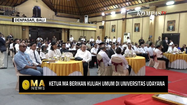 Ketua MA Berikan Kuliah Umum di Universitas Udayana, Ungkap Tantangan di Era Society 5.0 - MA NEWS