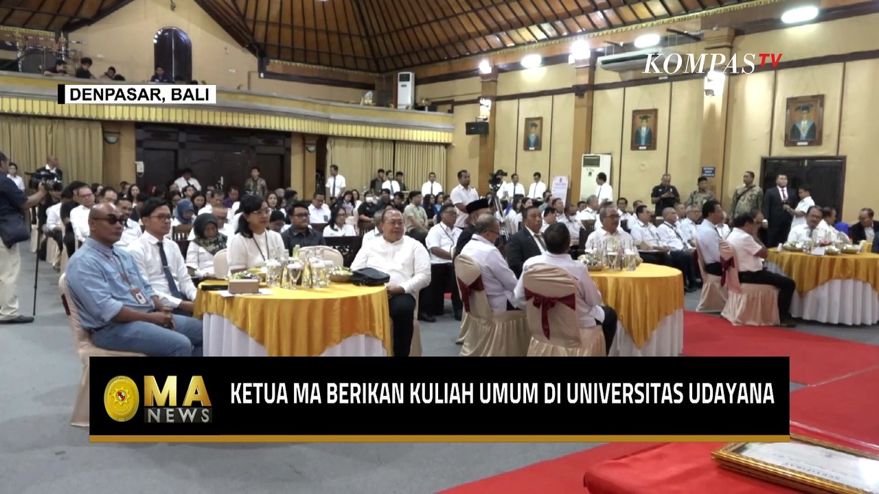 Ketua MA Berikan Kuliah Umum di Universitas Udayana, Ungkap Tantangan  di Era Society 5.0 - MA NEWS