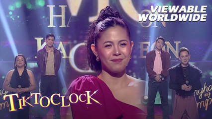 TiktoClock: Kimberly Baluzo, sumilip sa SUNGAY ng mga kampeon!