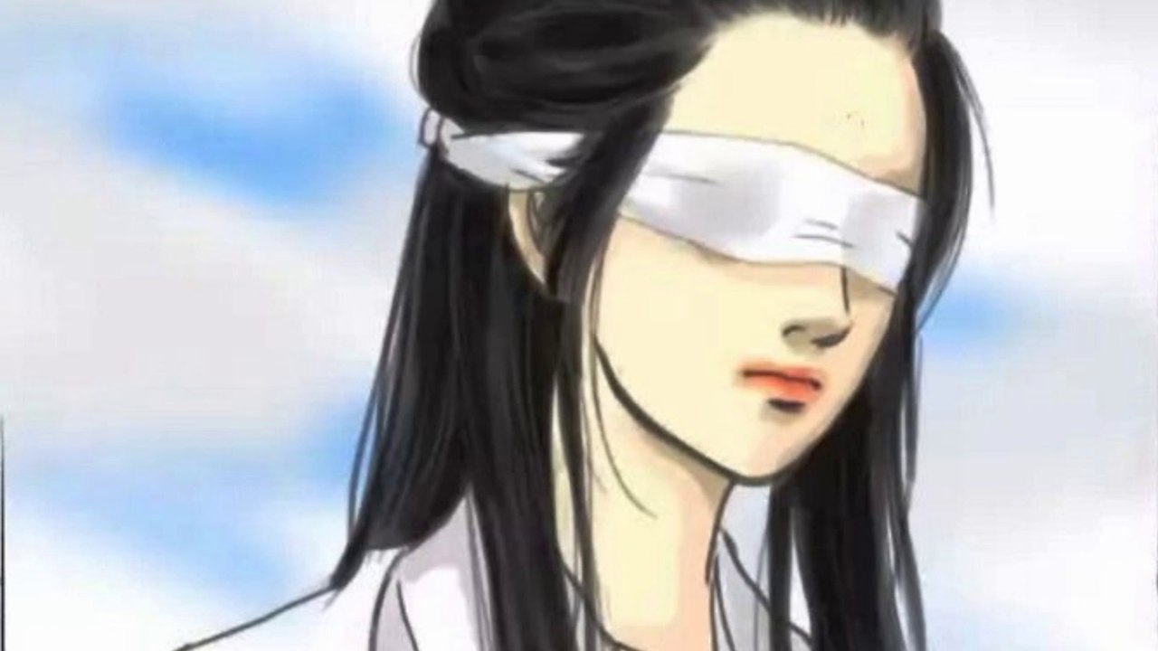 Xiaolongnu was blindfolded & hugged, and She felt his hands were beginning to become more and more improper 小龍女被人蒙住了眼睛親吻臉頰並將對方誤認為楊過 神鵰侠侶 コンドル AI anime Cartoon Jin Yong HK Comic Manga