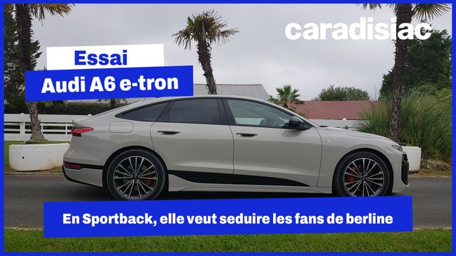 Avec l’A6 Sportback e-tron, Audi veut redonner à sa clientèle le goût de la berline