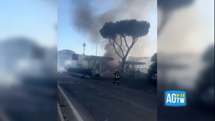 Le prime immagini dal luogo dell'esplosione a Roma: il video dei danni
