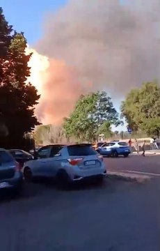 Boato a Roma est, esplode un distributore Gpl a Villa de Sanctis