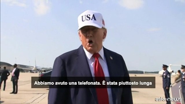 Trump: nessun progresso sull'Ucraina con Putin, non sono contento