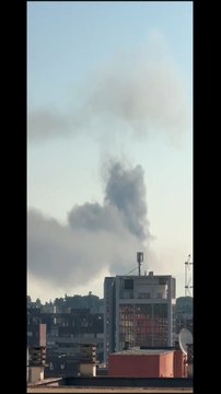 Roma, esplosione in un distributore di benzina: colonna di fumo visibile da chilometri di distanza