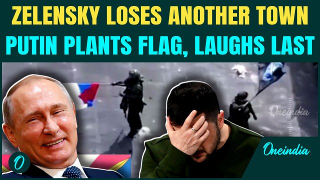 Another MAJOR WIN For Putin As Russian Flag Flies Over Melovoye, Ukraine Troops Pushed Back Again