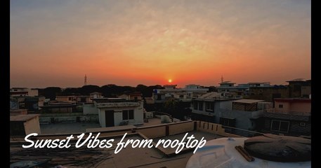 Breathtaking Sunset Rooftop Views 🌅