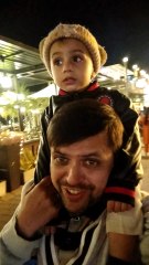 Baby on Shoulders: Adorable Moments 🎥