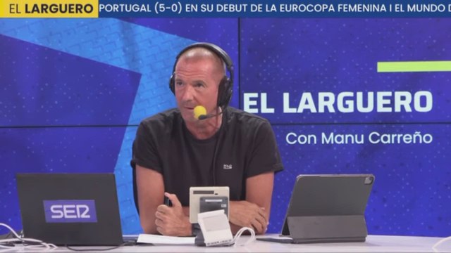 Entrevista a Chus Mateo en El Larguero en su adiós del Real Madrid